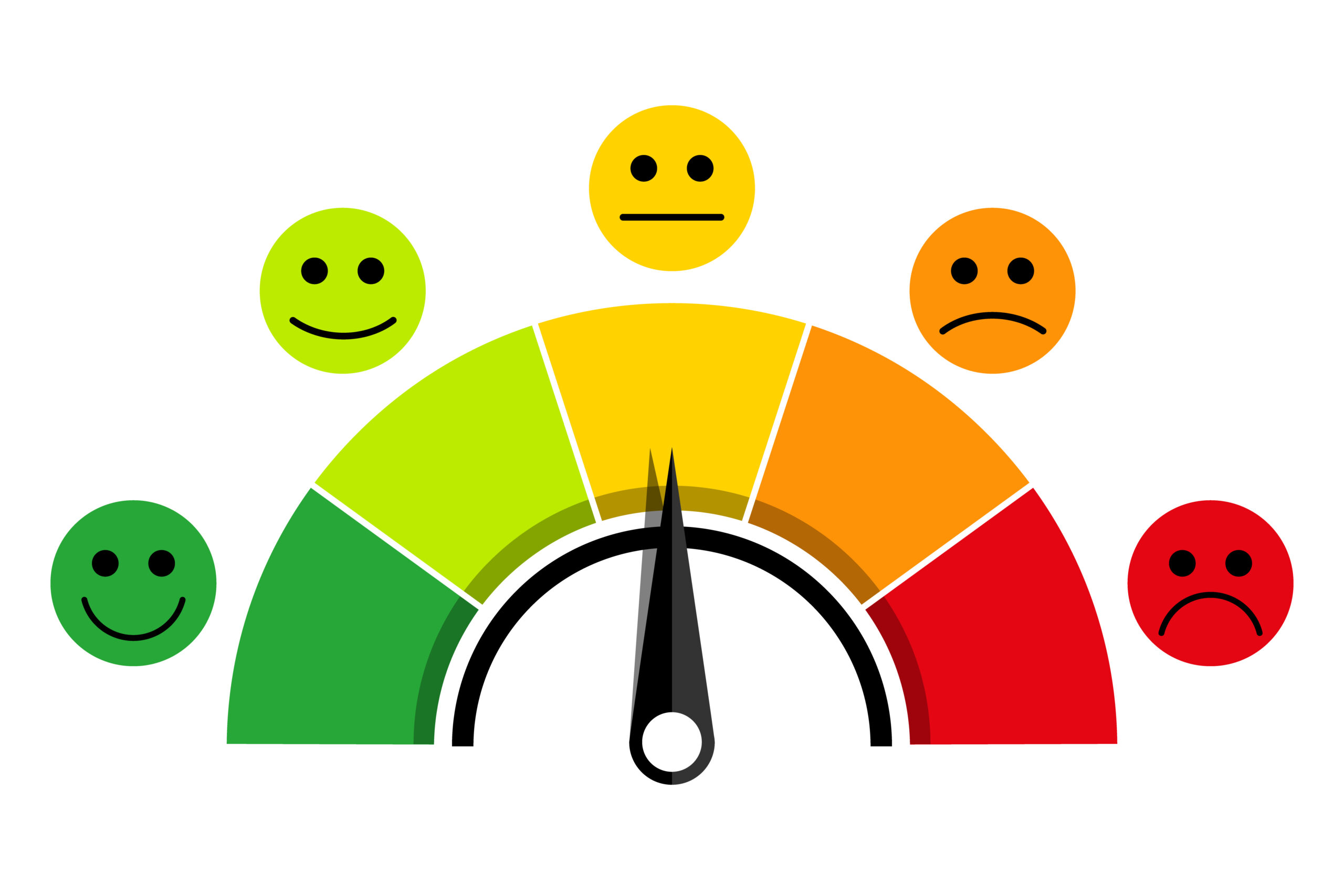 scale of customer satisfaction